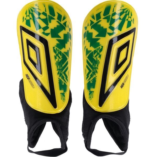 Umbro Umbro NEO SHIELD GUARD W/SOCK Детски футболни протектори, жълто, размер