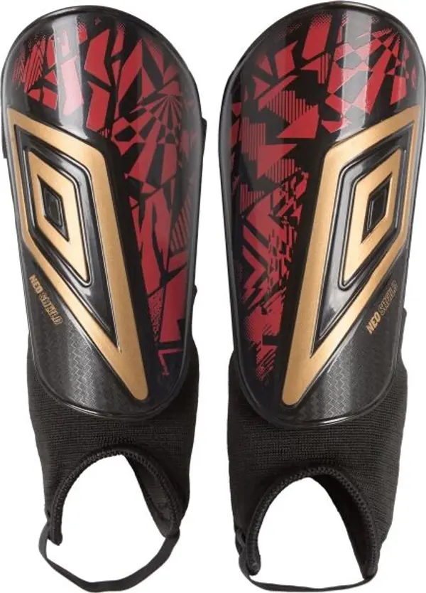 Umbro Umbro NEO SHIELD GUARD W/SOCK Мъжки футболни кори, черно, размер