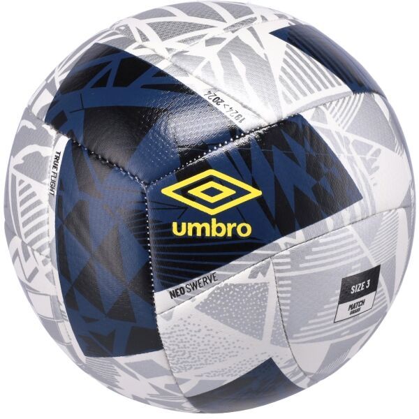 Umbro Umbro NEO SWERVE Младежка футболна топка, сиво, размер