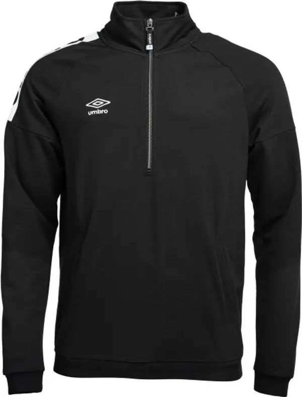 Umbro Umbro PIERS Мъжки суитшърт с къс цип, черно, размер