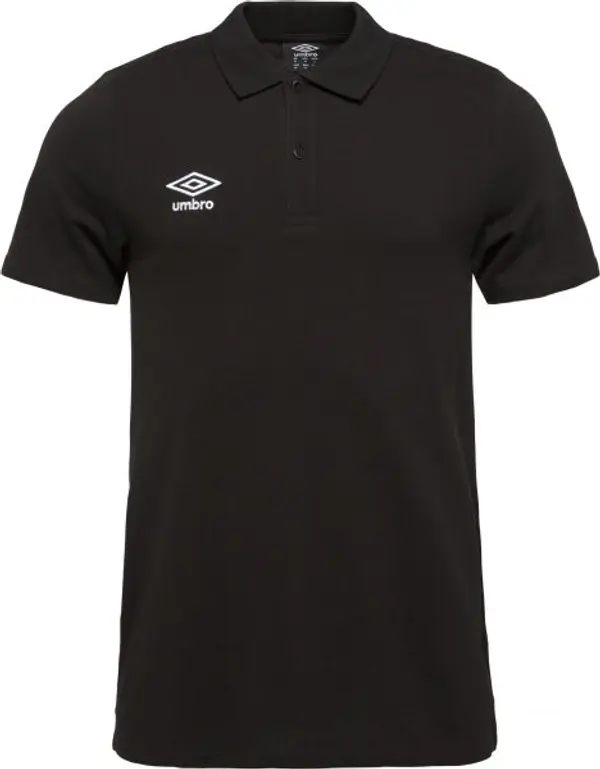 Umbro Umbro PIQUE POLO TEE Мъжка тениска с якичка, черно, размер