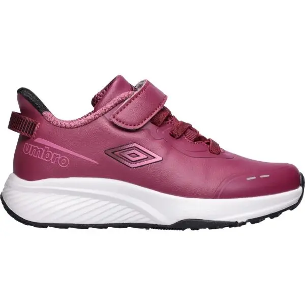 Umbro Umbro RAMSEY LOW Детски обувки за свободното време, винен, размер 31