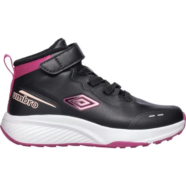 Umbro Umbro RAMSEY MID Детски високи обувки, черно, размер 29.5