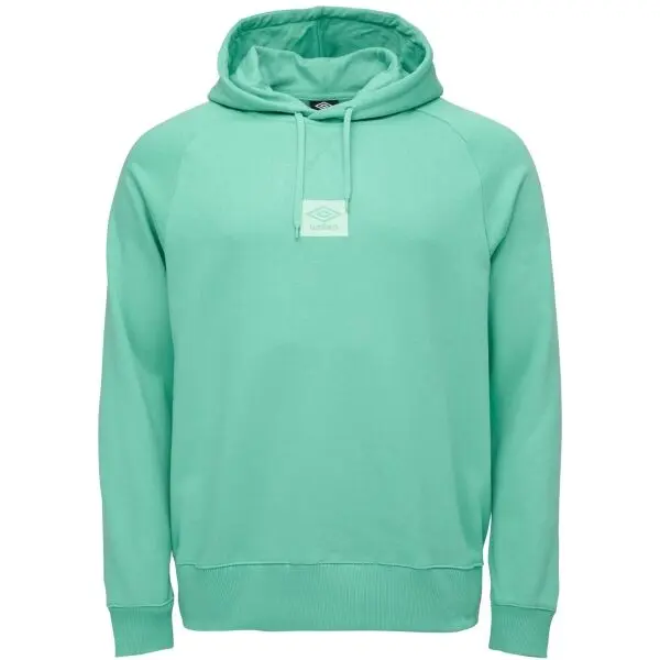 Umbro Umbro RLXD HOODIE ESSENTIALS Мъжки суитшърт, зелено, размер