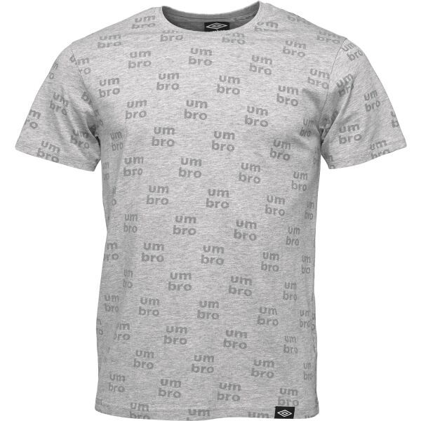 Umbro Umbro RODIE Мъжка тениска, сиво, размер