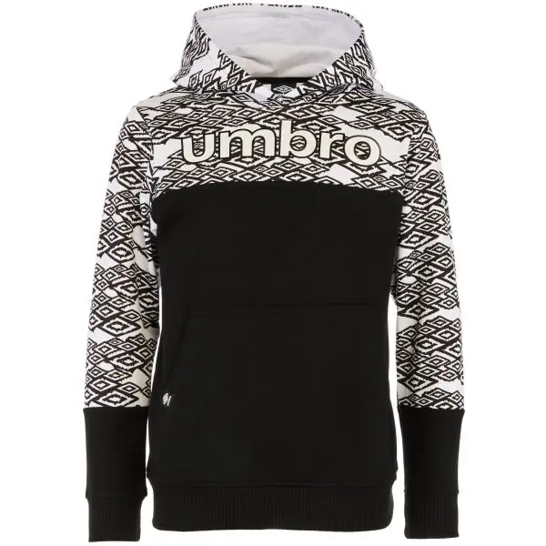 Umbro Umbro SHADY Момчешки суитшърт с обличане през главата, черно, размер 116-122