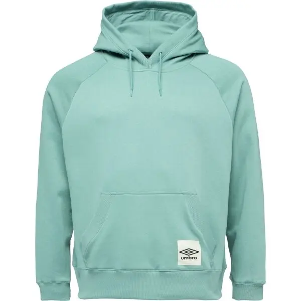 Umbro Umbro SPORT ESSENTIALS HOODIE RLXD Мъжки суичър, светло-зелено, размер