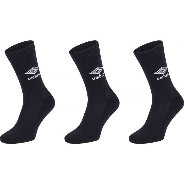 Umbro Umbro SPORTS SOCKS - 3 PACK Чорапи, черно, размер