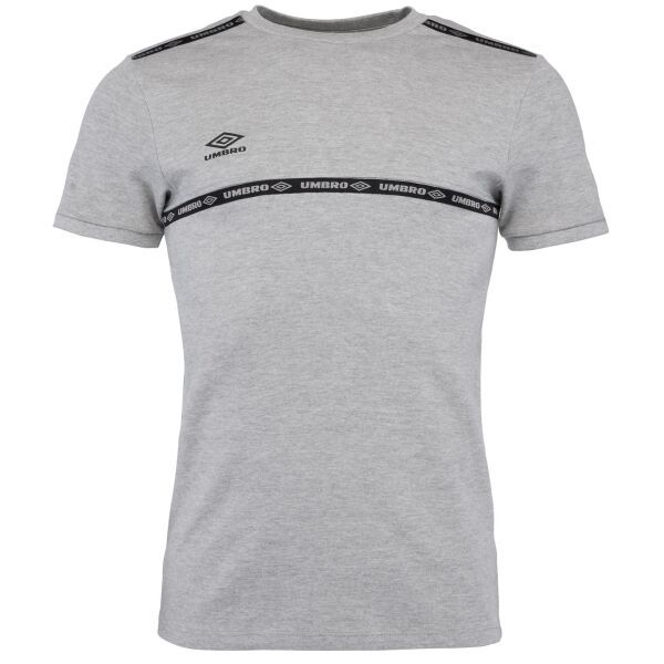 Umbro Umbro TAPED TECH TEE Мъжка тениска, сиво, размер