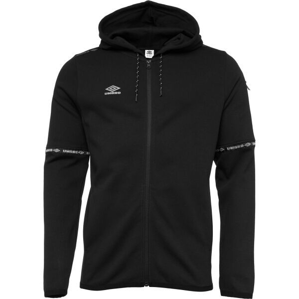 Umbro Umbro TECH FZ HOODIE Мъжко спортно горнище, черно, размер