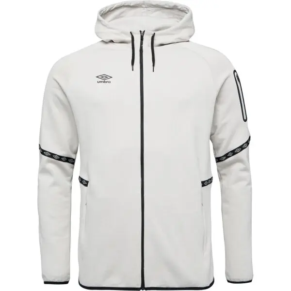 Umbro Umbro TERRACE FULL ZIP HOODIE Мъжки суитшърт, сиво, размер
