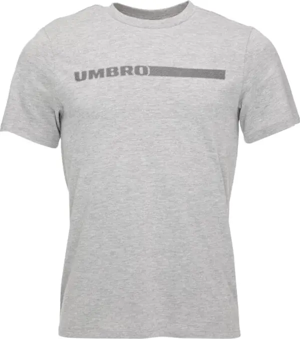 Umbro Umbro TEXTURED LOGO GRAPHIC TEE Мъжка тениска, сиво, размер