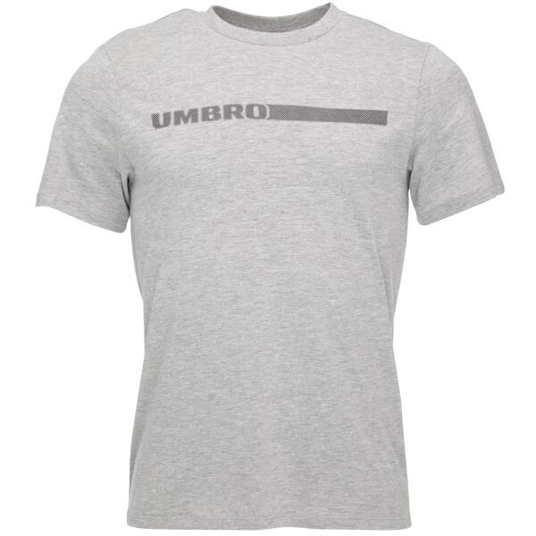 Umbro Umbro TEXTURED LOGO GRAPHIC TEE Мъжка тениска, сиво, размер
