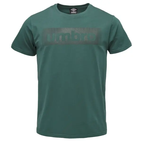 Umbro Umbro TORR Мъжка тениска, тъмнозелено, размер