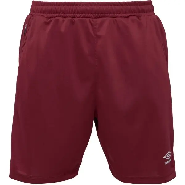Umbro Umbro TRAINING KNIT SHORT Мъжки спортни шорти, винен, размер