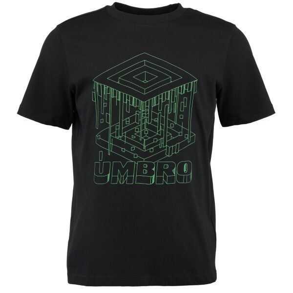 Umbro Umbro DOWNLOAD GRAPHIC TEE Мъжка тениска, черно, размер S