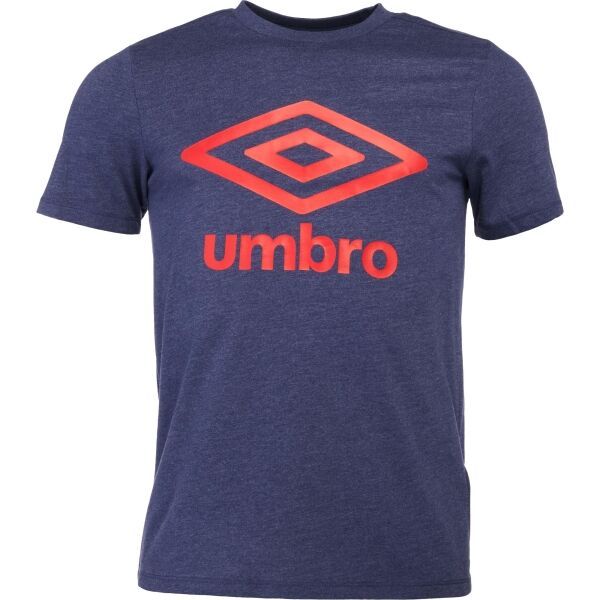Umbro Umbro LARGE COTTON LOGO TEE Мъжка тениска, тъмносин, размер S