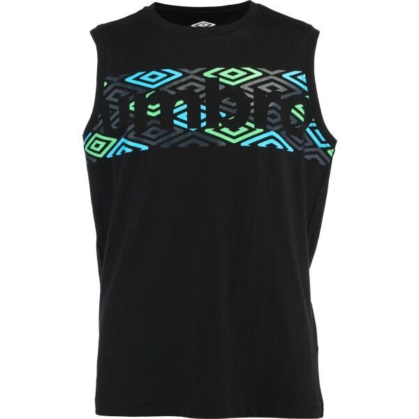 Umbro Umbro YORK Тениска за момчета, черно, размер 116/122