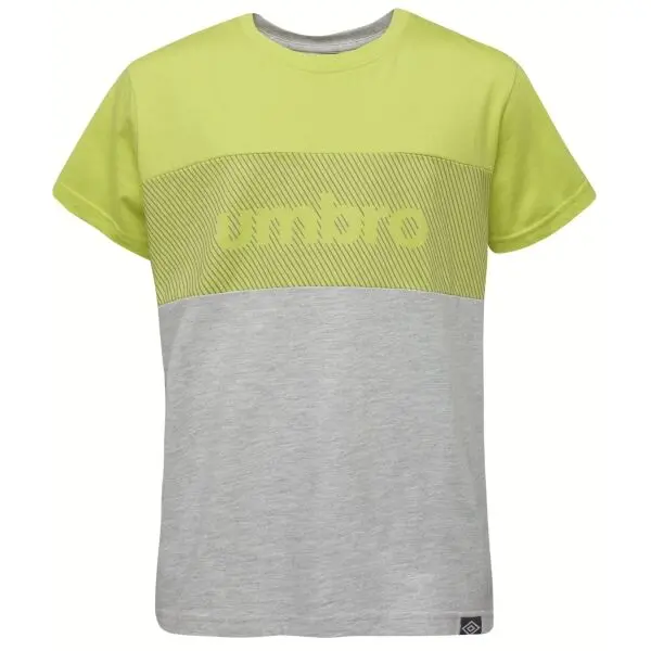 Umbro Umbro WESTON Тениска за момчета, светло-зелено, размер 128-134
