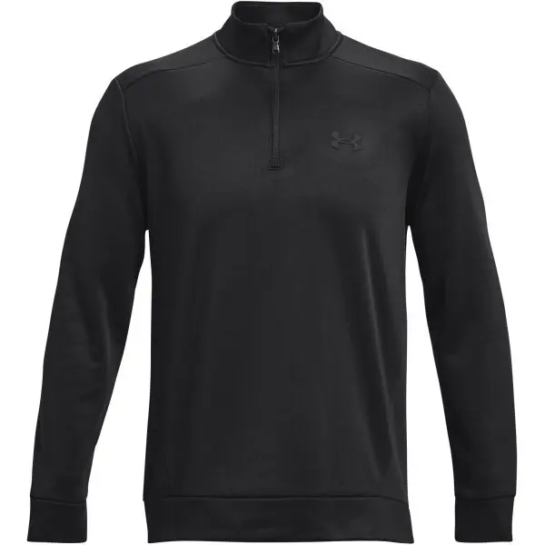 Under Armour Under Armour ARMOUR FLEECE 1/4 ZIP Мъжки поларен суитшърт, черно, размер L