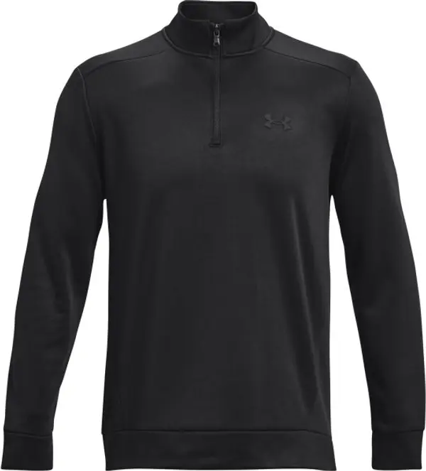Under Armour Under Armour ARMOUR FLEECE 1/4 ZIP Мъжки поларен суитшърт, черно, размер