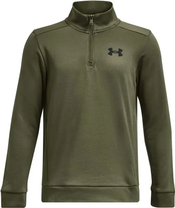 Under Armour Under Armour ARMOUR FLEECE 1/4 ZIP Суитшърт за момчета, khaki, размер L