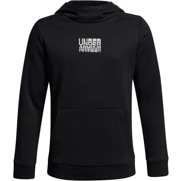Under Armour Under Armour ARMOUR FLEECE RETRO GRAPHIC Момчешки суитшърт, черно, размер L