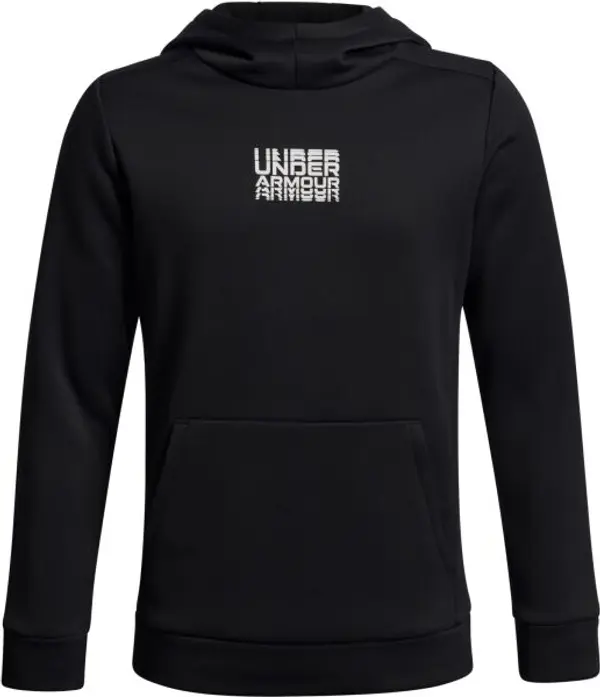 Under Armour Under Armour ARMOUR FLEECE RETRO GRAPHIC Момчешки суитшърт, черно, размер XL