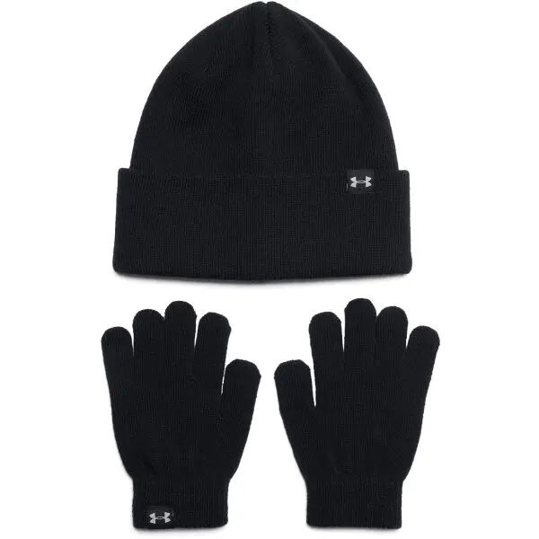 Under Armour Under Armour BEANIE COMBO Комплект шапка и ръкавици, черно, размер