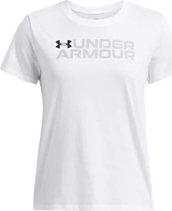 Under Armour Under Armour BIG LOGO PACK Дамска тениска, бяло, размер L