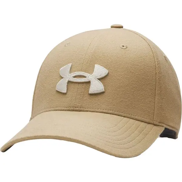 Under Armour Under Armour BLITZING LOW BRUSHED ADJ Мъжка шапка с козирка, бежово, размер