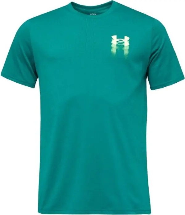 Under Armour Under Armour BLUR LOGO SS Мъжка тениска, зелено, размер L