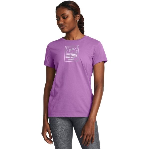 Under Armour Under Armour BOX ORIGINATORS Дамска тениска, лилаво, размер