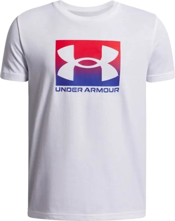 Under Armour Under Armour BOXED SPORTS Тениска за момчета, бяло, размер M