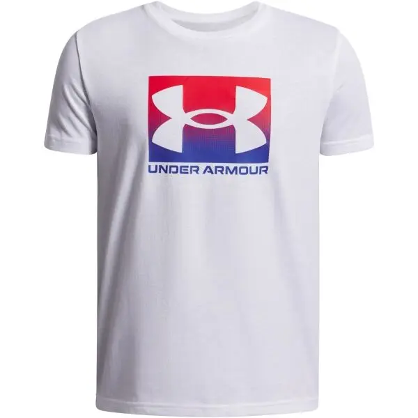 Under Armour Under Armour BOXED SPORTS Тениска за момчета, бяло, размер XL