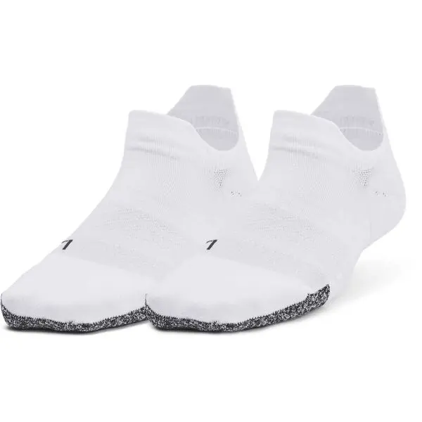 Under Armour Under Armour BREATHE 2 NO SHOW TAB 2PK Дамски чорапи, бяло, размер UNI