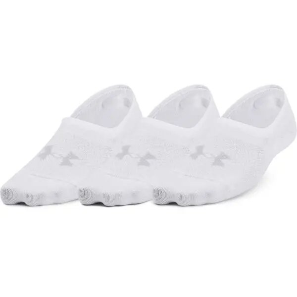 Under Armour Under Armour BREATHE LITE ULTRA LOW 3P Дамски чорапи, бяло, размер S