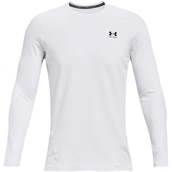 Under Armour Under Armour CG ARMOUR FITTED CREW Мъжка блуза, бяло, размер