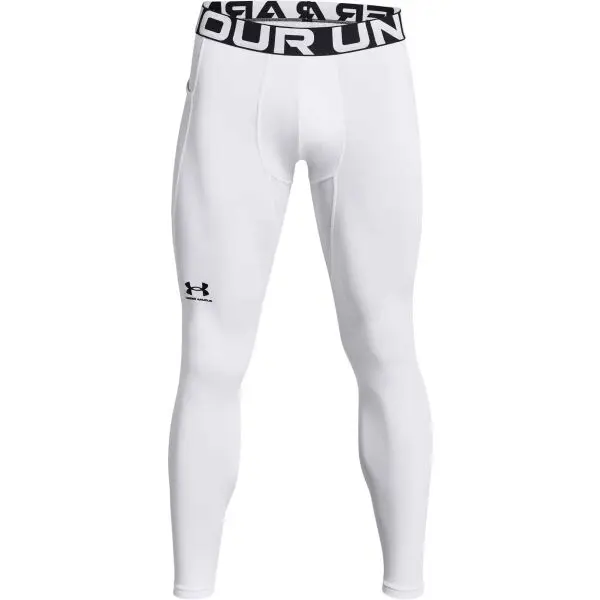 Under Armour Under Armour CG ARMOUR LEGGINGS Мъжки клин, бяло, размер S