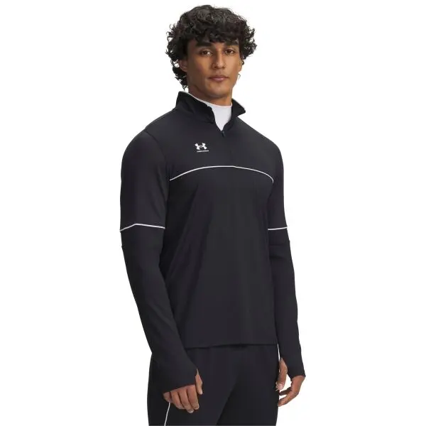 Under Armour Under Armour CHALLENGER TRAINING QZ Мъжки футболен суитшърт, черно, размер S