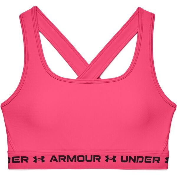 Under Armour Under Armour CROSSBACK MID BRA Дамско бюстие, розово, размер