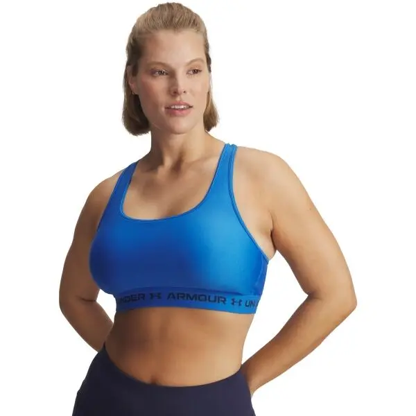 Under Armour Under Armour CROSSBACK MID BRA Дамско бюстие, синьо, размер M