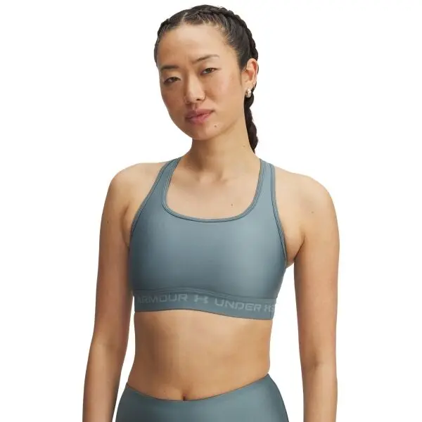 Under Armour Under Armour CROSSBACK MID BRA Дамско бюстие, светлосиньо, размер M