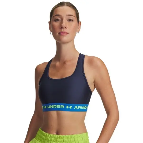 Under Armour Under Armour CROSSBACK MID BRA Дамско бюстие, тъмносин, размер S