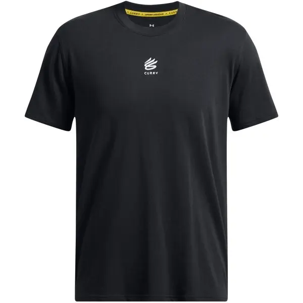 Under Armour Under Armour CURRY LOGO TEE Мъжка тениска, черно, размер M