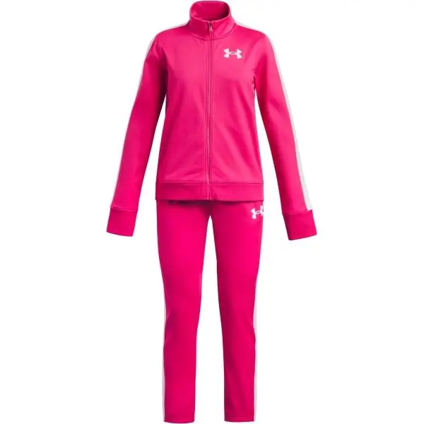 Under Armour Under Armour EM KNIT TRACK SUIT Момичешки спортен екип, розово, размер M