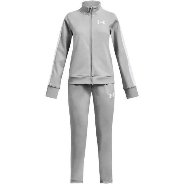 Under Armour Under Armour EM KNIT TRACK SUIT Момичешки спортен екип, сиво, размер M