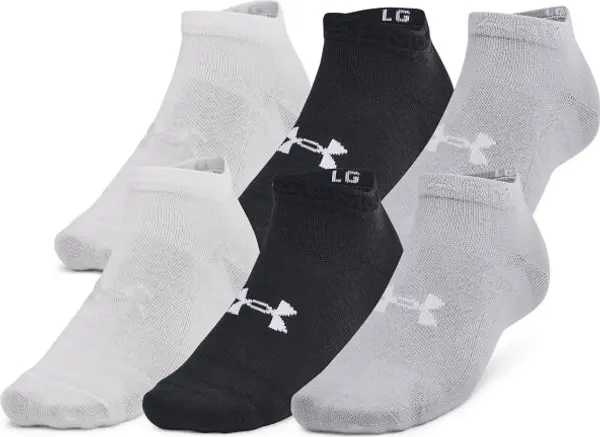 Under Armour Under Armour ESSENTIAL 6PK LOW Универсални  чорапи, черно, размер L