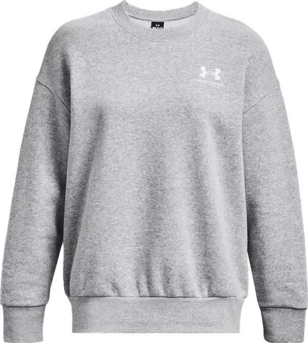 Under Armour Under Armour ESSENTIAL FLC OS CREW Дамски суитшърт, сиво, размер L