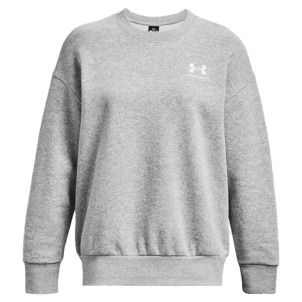 Under Armour Under Armour ESSENTIAL FLC OS CREW Дамски суитшърт, сиво, размер